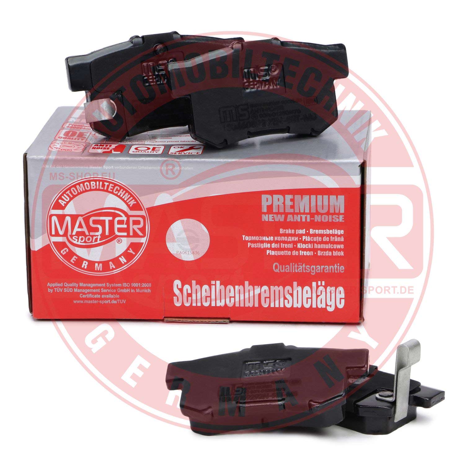 Placute frana MASTERSPORT GERMANY 13046059292N-SET-MS